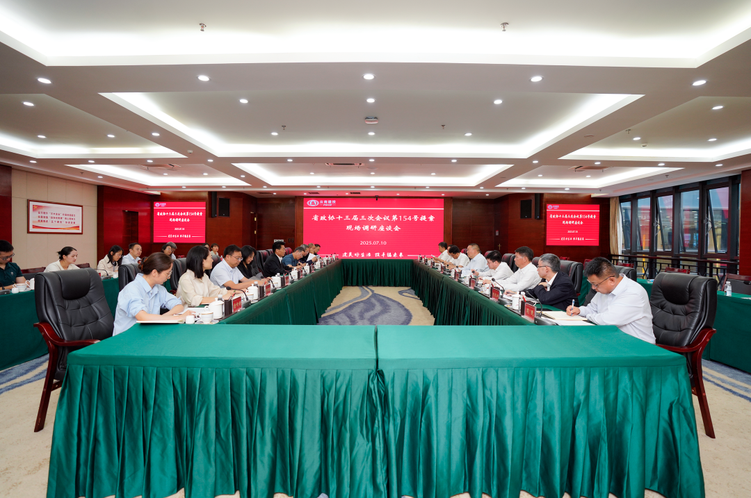 省政協副主席和良輝率隊到集團開展重點提案督辦調研