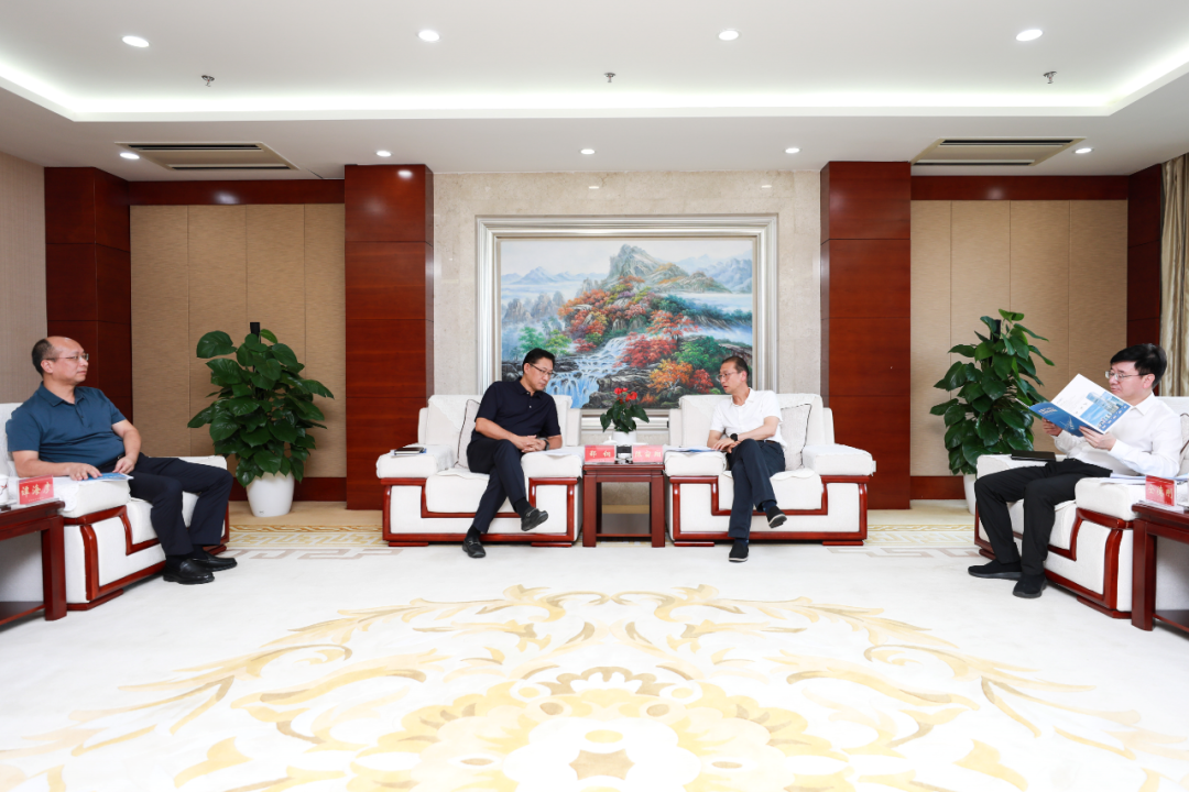 集團(tuán)與深圳高新投集團(tuán)交流座談