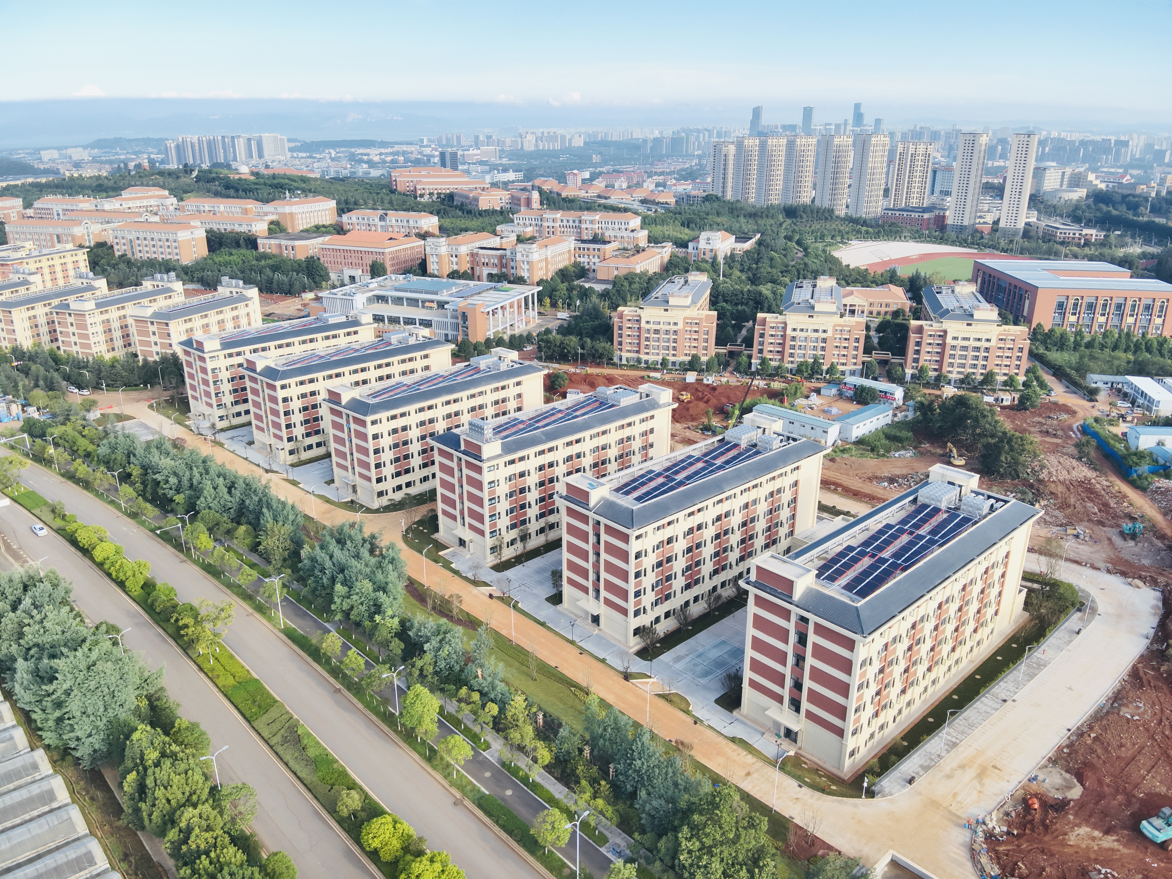 云南大學楸苑學生宿舍項目提前圓滿完工