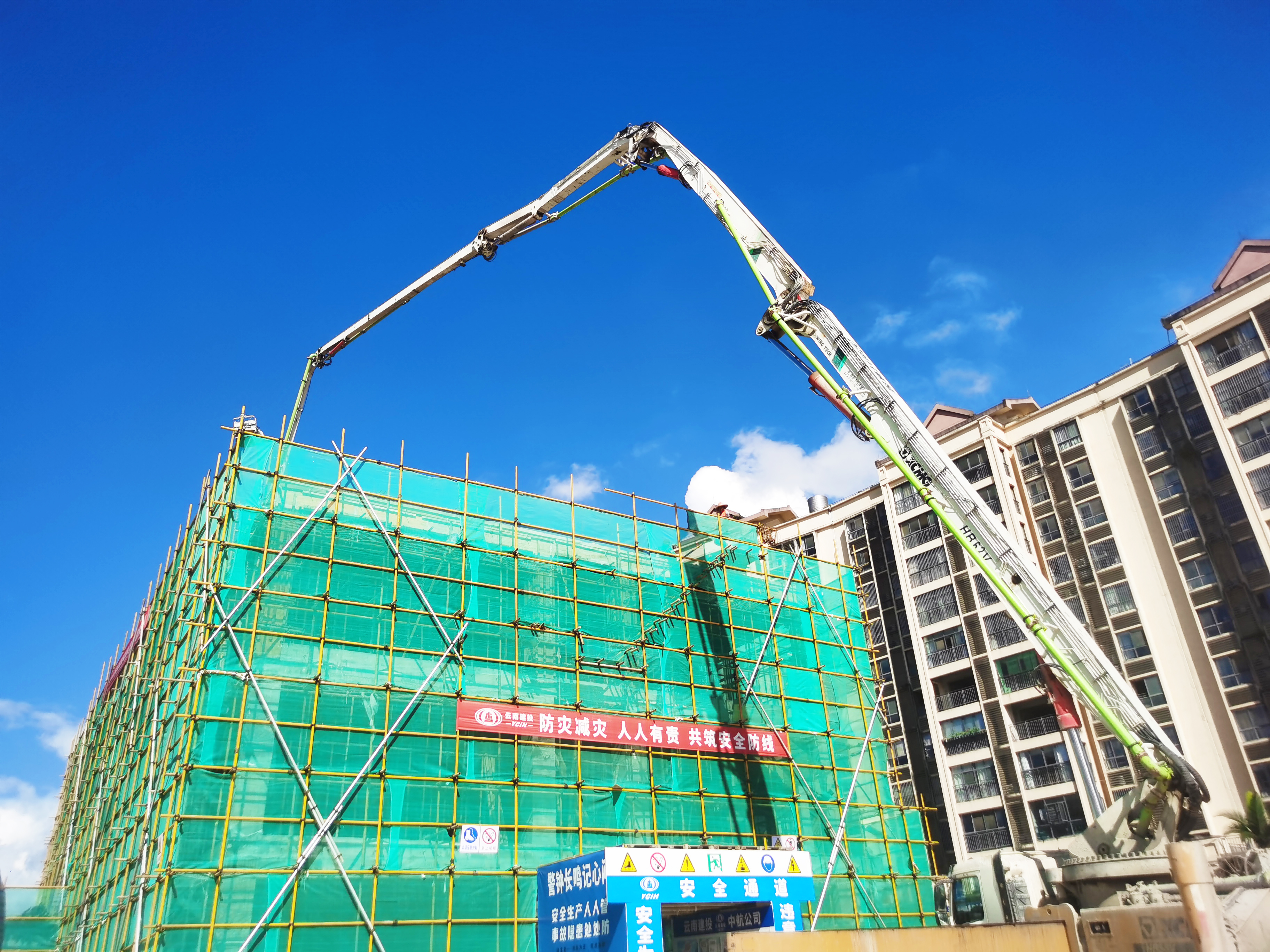 孟連勐阿查驗貨場項目全部建筑主體完工